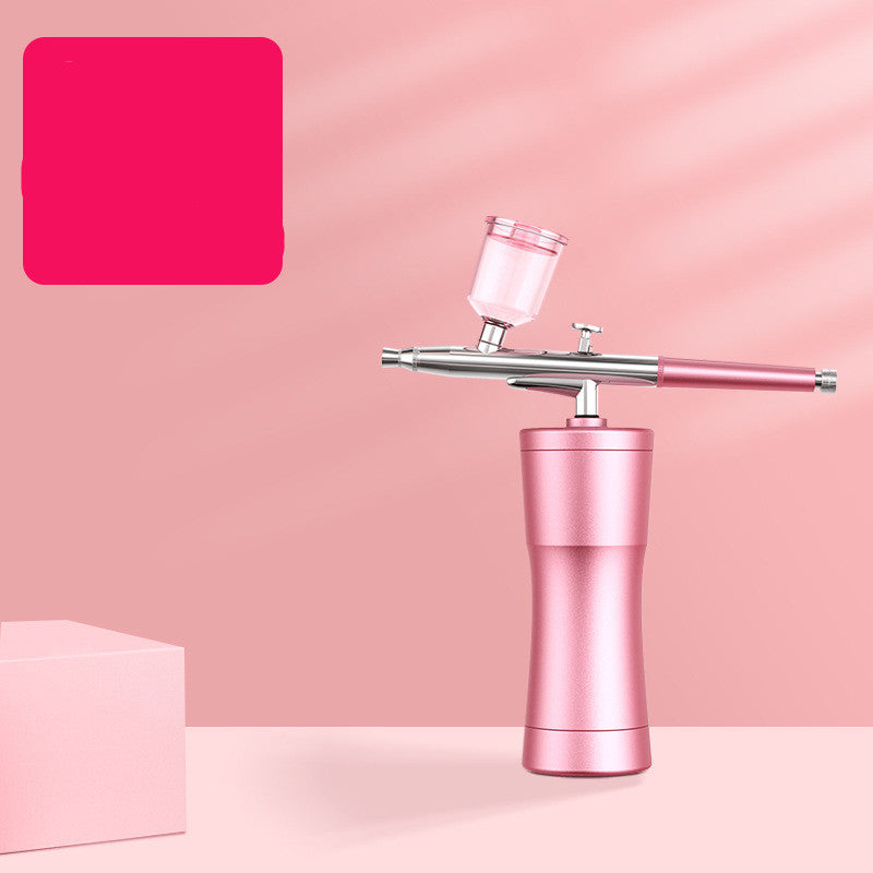 Oxygen Injection Device Household Nano Spray Water Replenishment Instrument Handheld High Pressure Spray Spray Water Oxygen Facial Beauty Salon Portable
