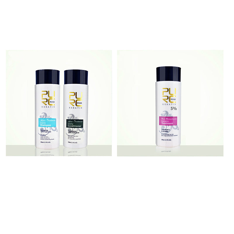 PURC Straightening Hair Repair And Straighten Damage Hair Products Brazilian Keratin Treatment Purifying Shampoo