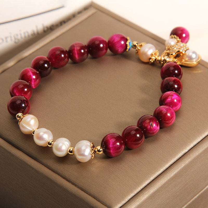 Cold Wind Money Pouch Pendant Crystal String Korean Version