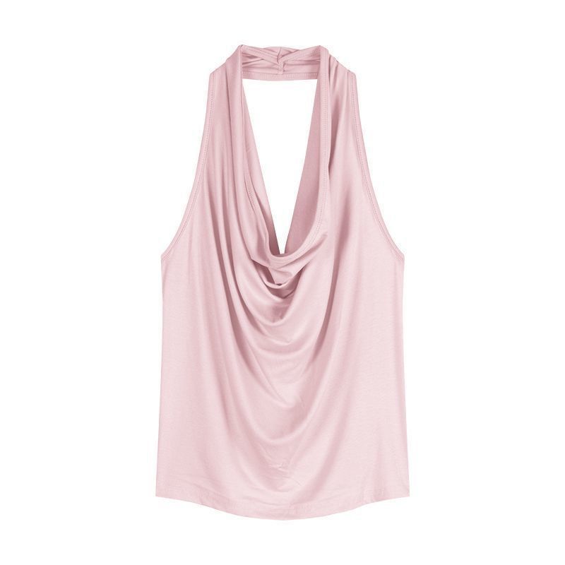 Fashion Korean Style Pure Desire Style Halter Sleeveless Vest For Women
